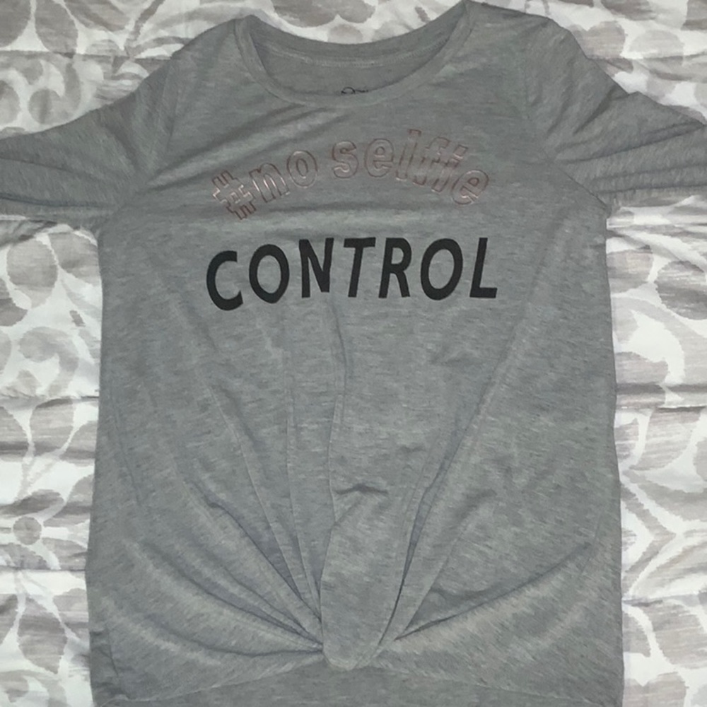 “#no selfie control” long sleeve t-shirt